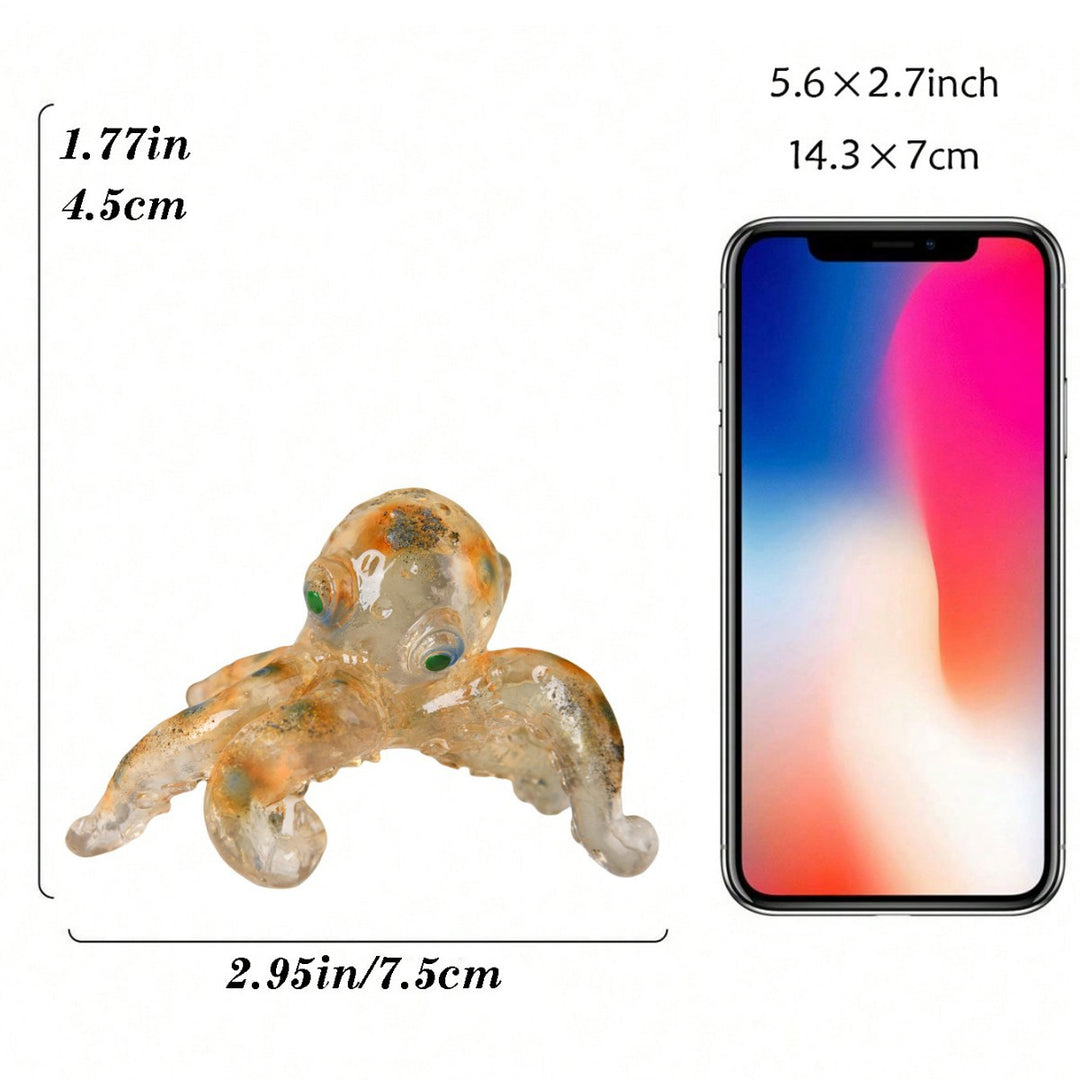 Decorative Glass Octopus Figurine