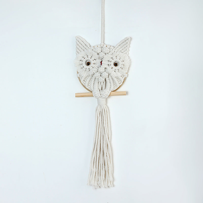 Macrame Owl Wall Hanging