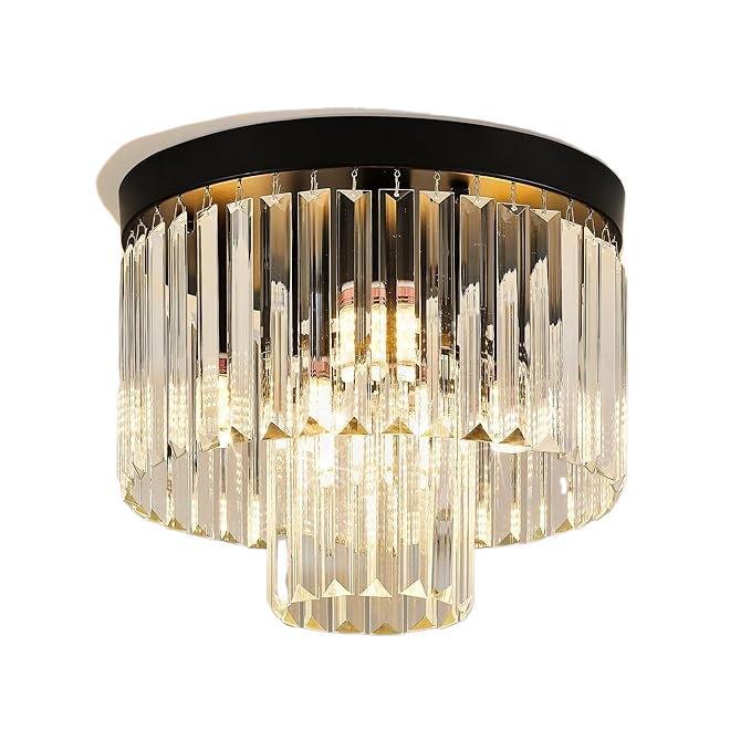 Modern Crystal Ceiling Light Flush Mount