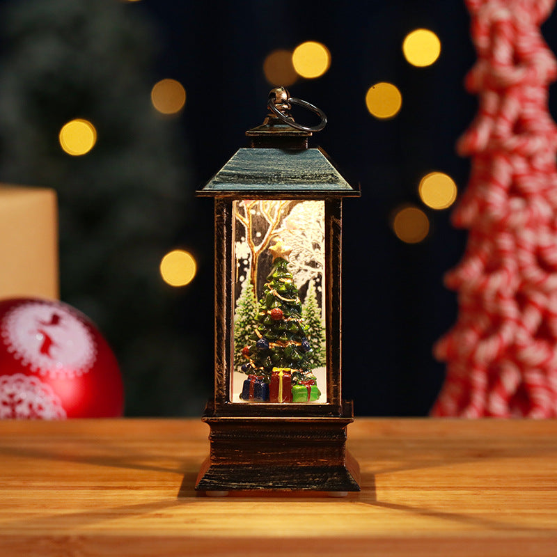 Decorative Snow Globe Lantern