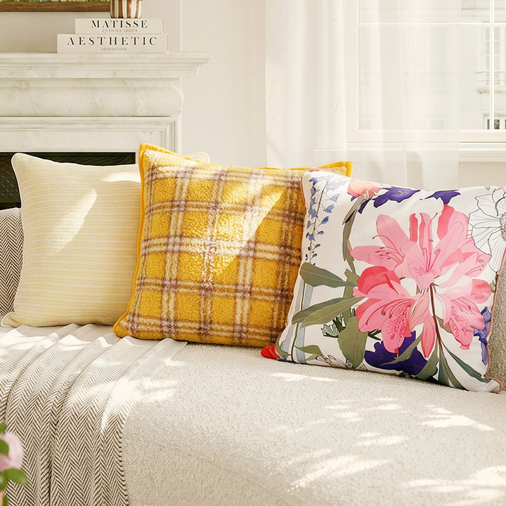 Decorative Butterfly Design Throw Pillow
