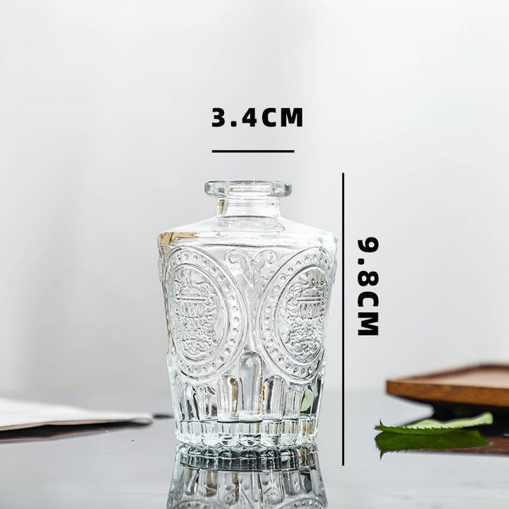 Premium Textured Glass Beverage Container