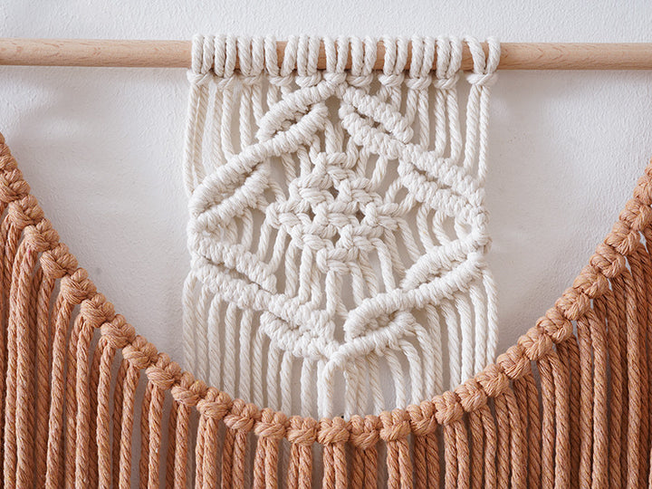 Woven Macrame Wall Tapestry
