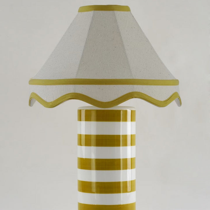 Decorative ceramic table lamp