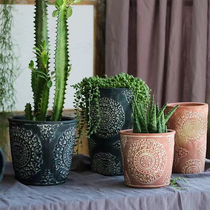 decorative plant pots