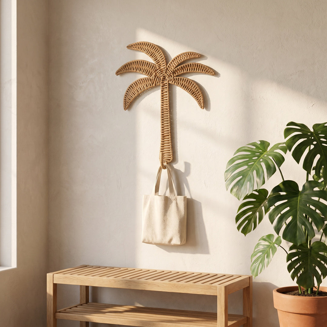 Wall hook in palm shape