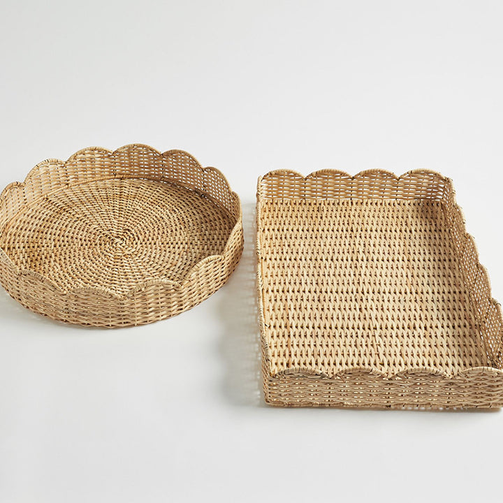 Decorative and functional storage basket