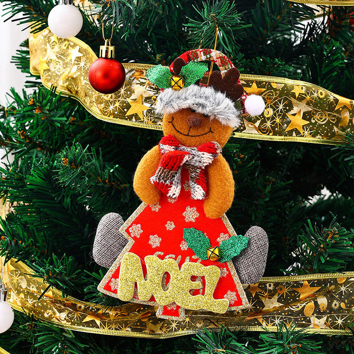 Decorative Christmas figure in snowman design