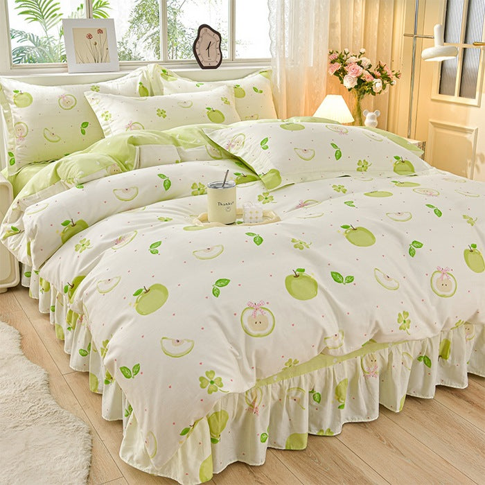 Floral Design Comforter Set