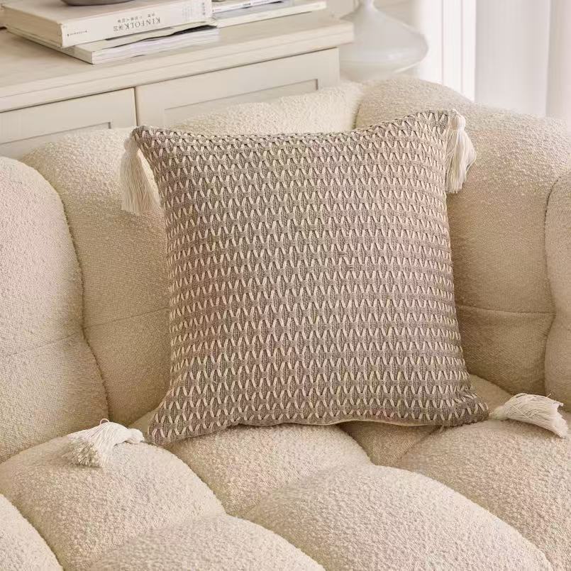 Textured Knit Cushion