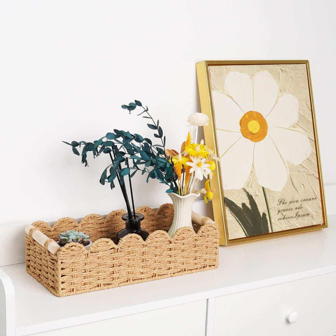 Decorative Woven Storage Caddy
