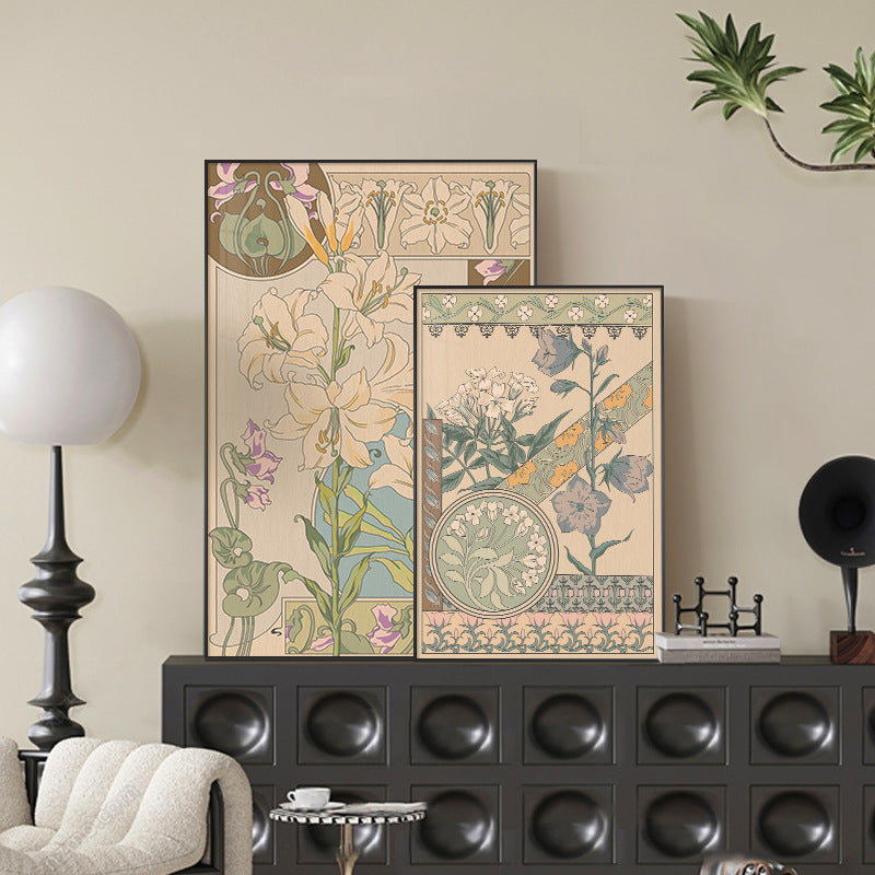 Floral Patterned Art Print