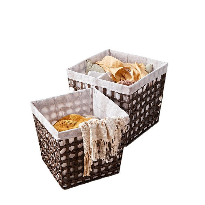 Natural Fiber Decorative Storage Baskets