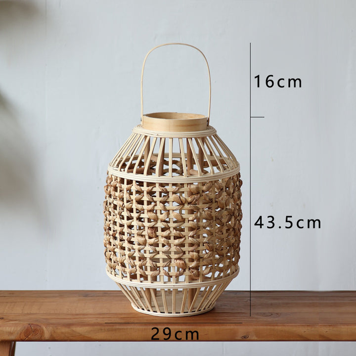 Handcrafted Rattan Lantern
