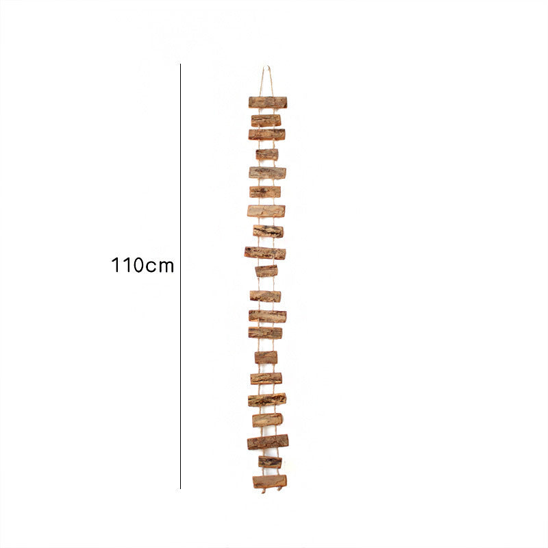 Rustic wall hanging made of natural wood