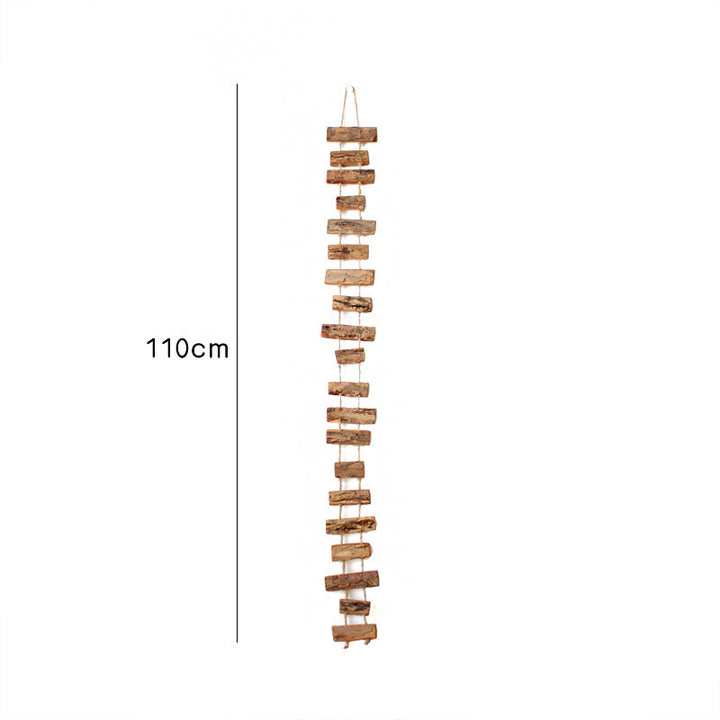 Rustic wall hanging made of natural wood