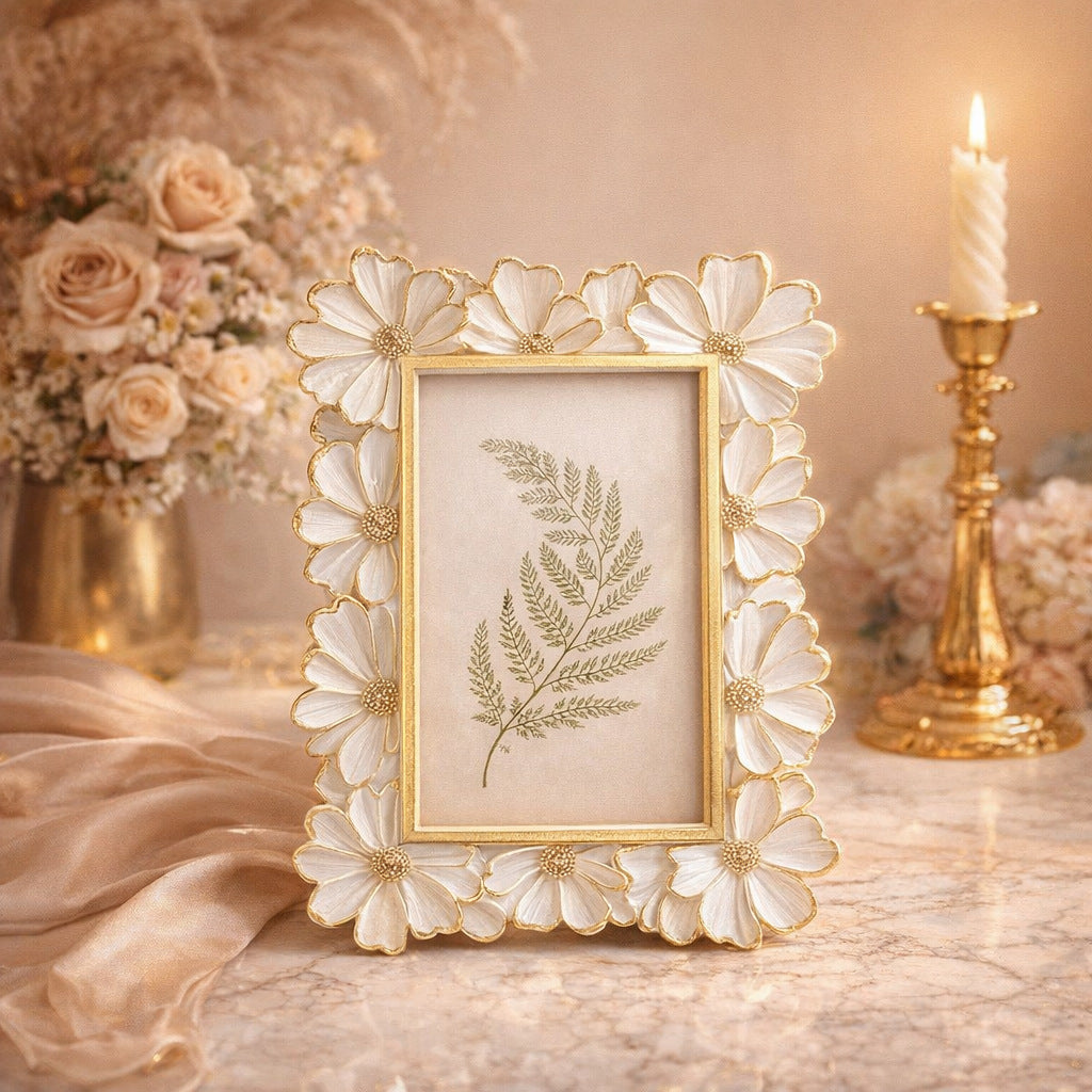 Decorative Floral Picture Frame