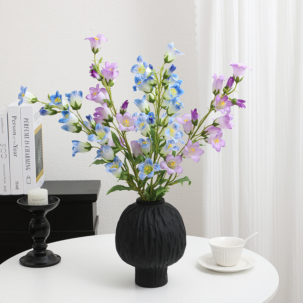 Artificial flower branch with elegant bell flowers
