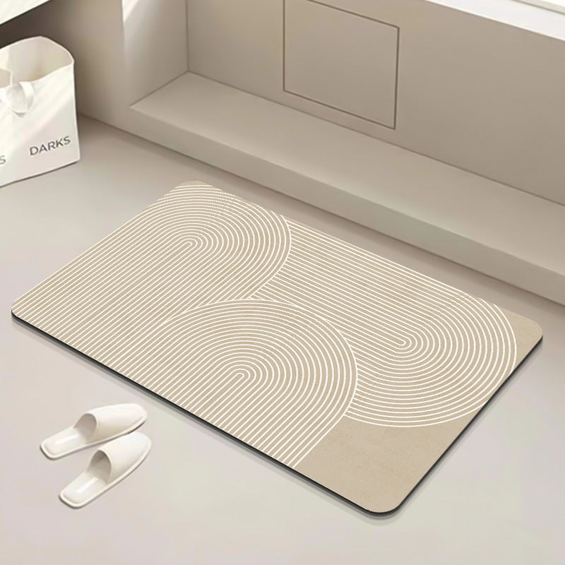 Modern Geometric Bath Mat