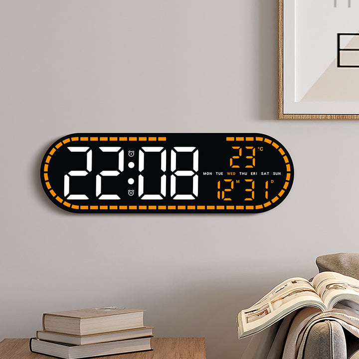 Digital multifunctional watch with large display