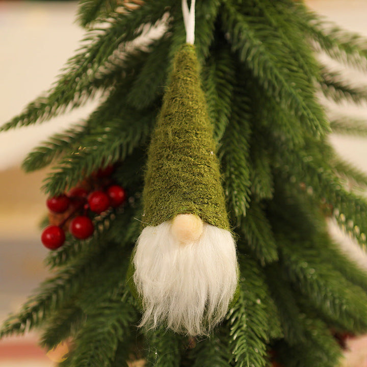 Decorative Christmas gnome figure
