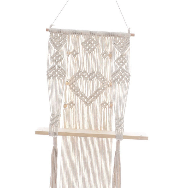 Macrame Plant Shelf
