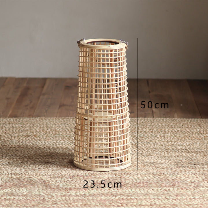 High-quality basket lamp in natural design