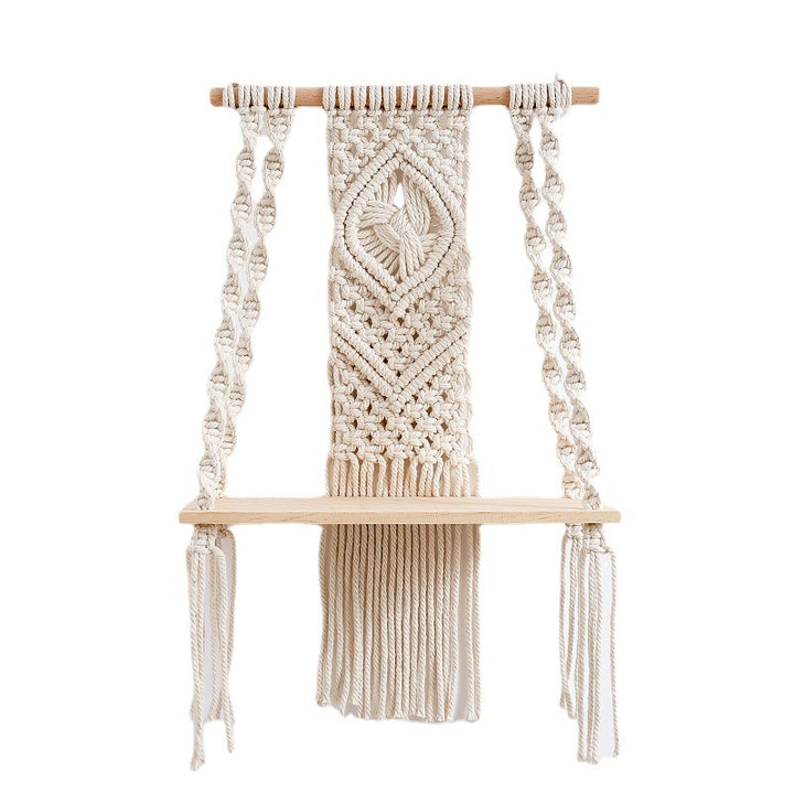 Decorative Macramé Swing Shelf