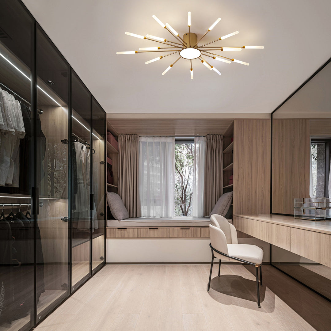 Star Explosion Ceiling Light