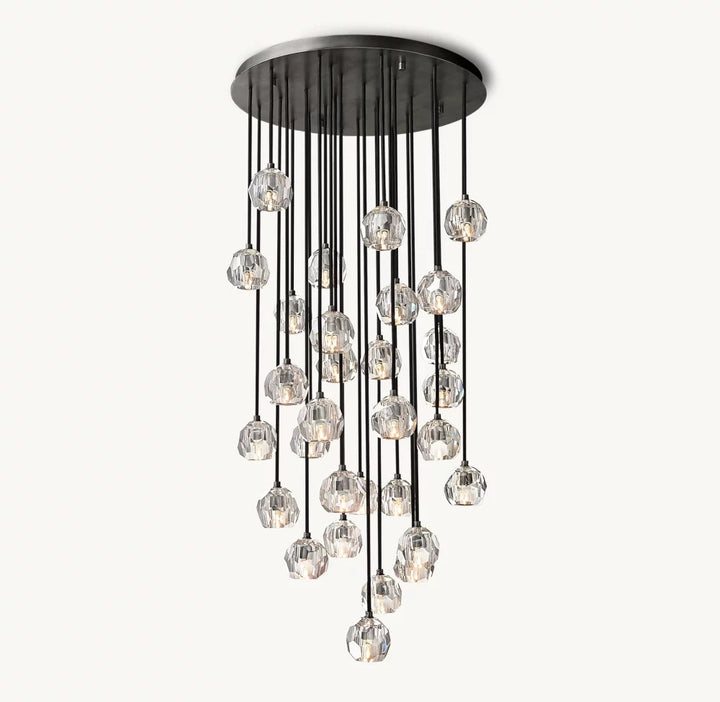 Crystal pendant lamp