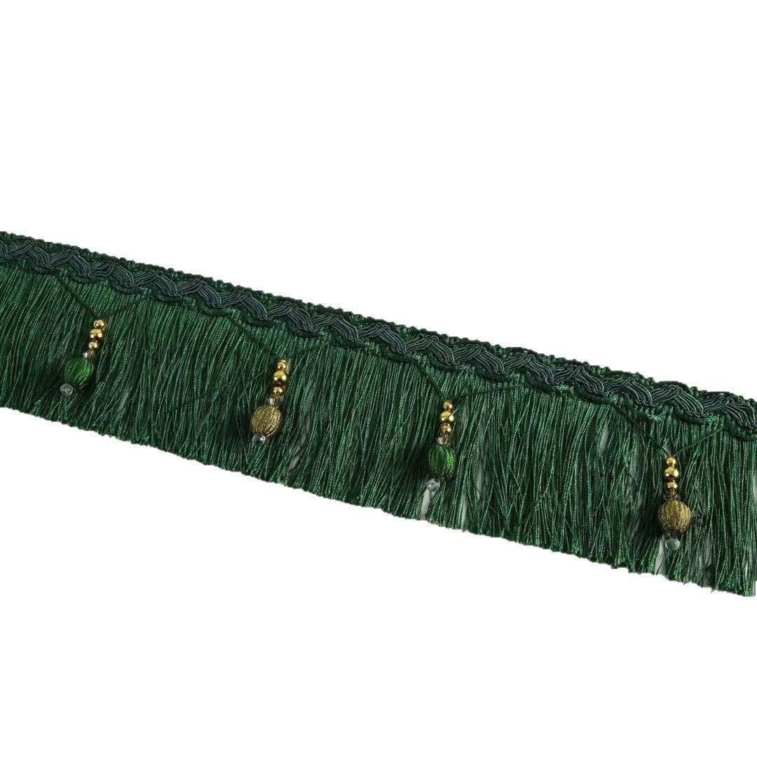 Luxury Fringe Braid with Bead Trim