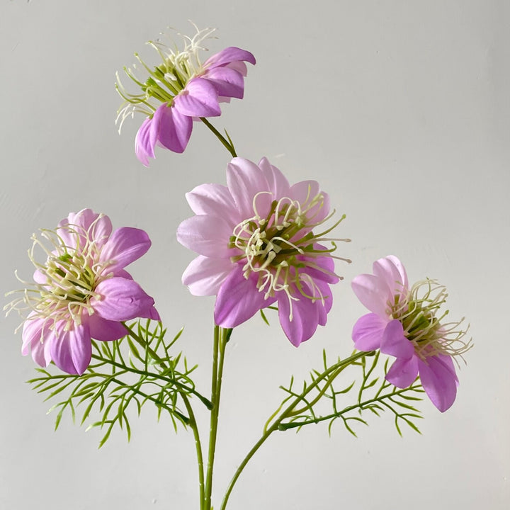 Artificial Blue Floral Bouquet