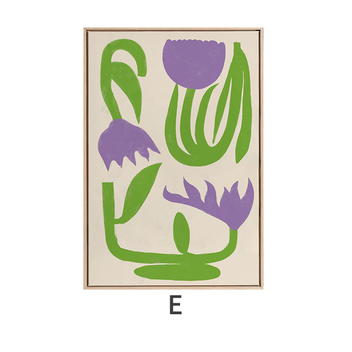 Chic Modern Floral Wall Art
