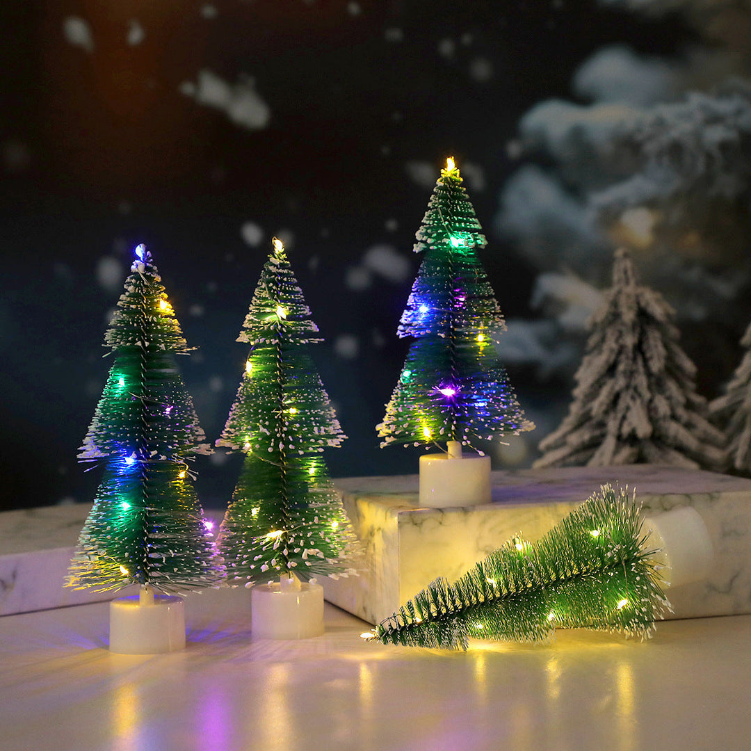 Christmas tree with LED lighting