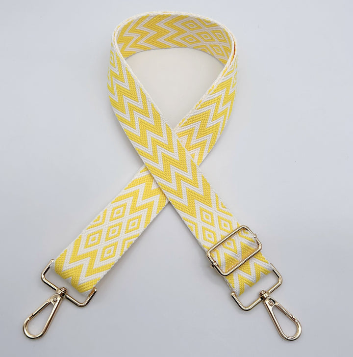 Adjustable Patterned Bag Strap