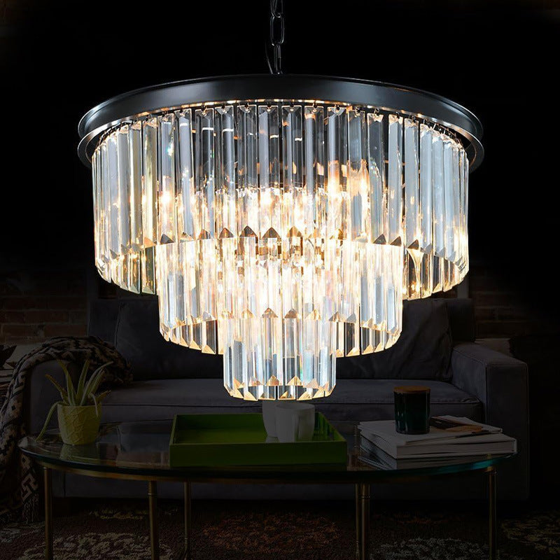 Crystal animal chandelier
