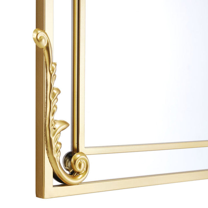 Ornate Arch Design Wall Mirror