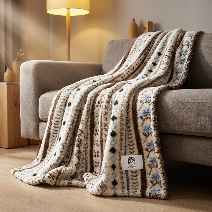Cozy Decorative Fleece Blanket