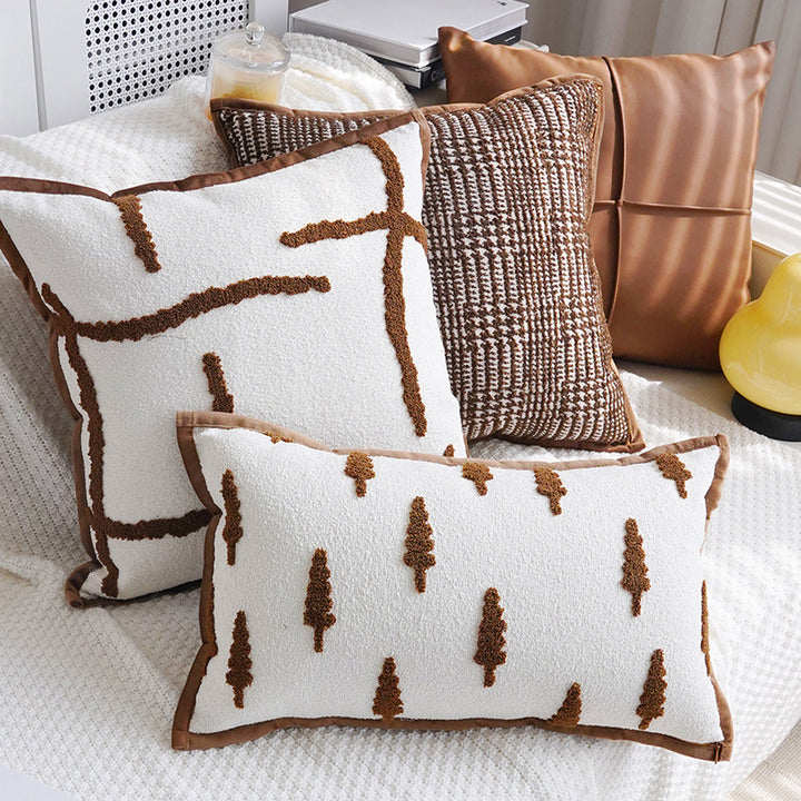 Decorative Textured Throw Pillows