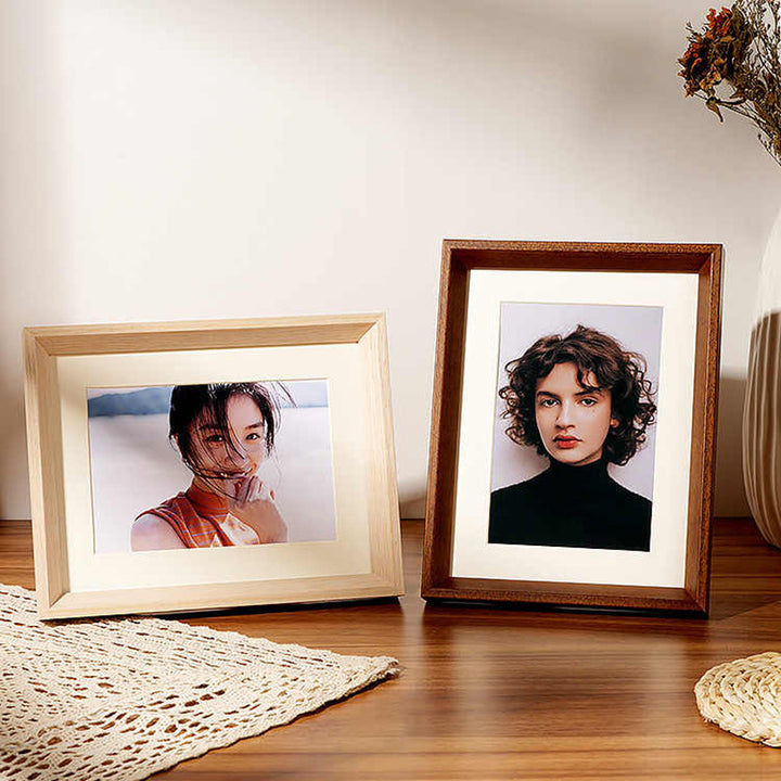 Wooden Photo Display Frame for Home Decor