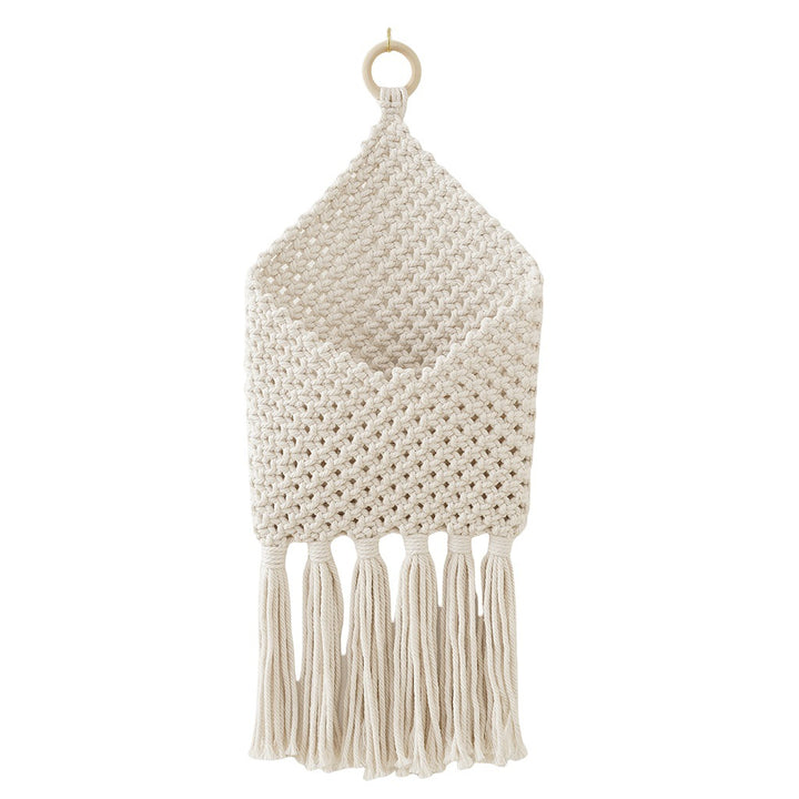 Decorative Macrame Wall Pocket