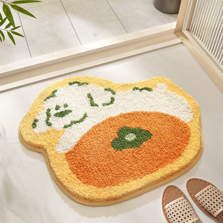 Cozy Camo Bath Mat for Bathroom
