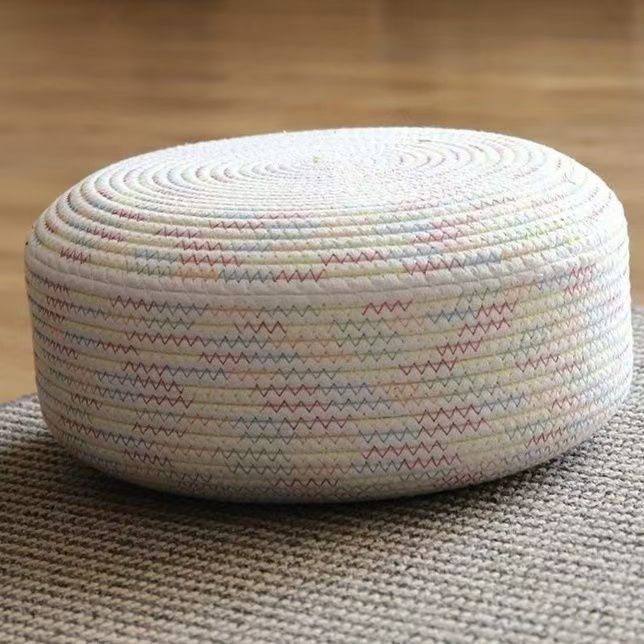 Handcrafted seat pouf