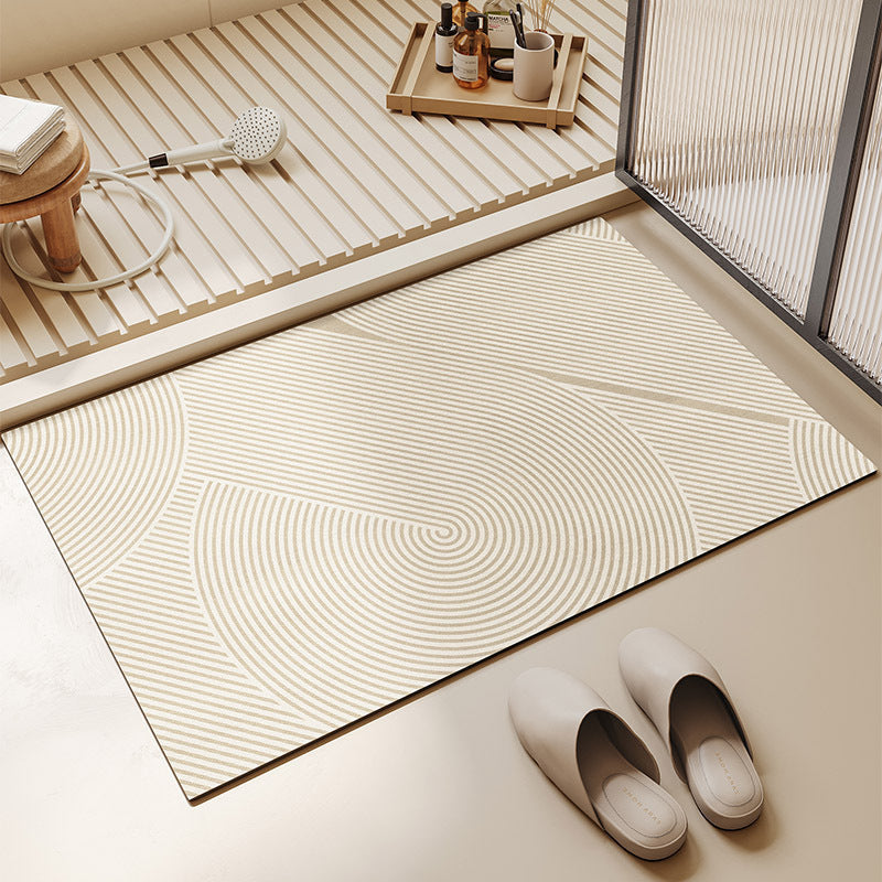 Geometric Patterned Bath Mat