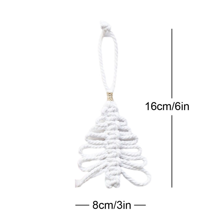 Macrame Christmas Tree Ornament