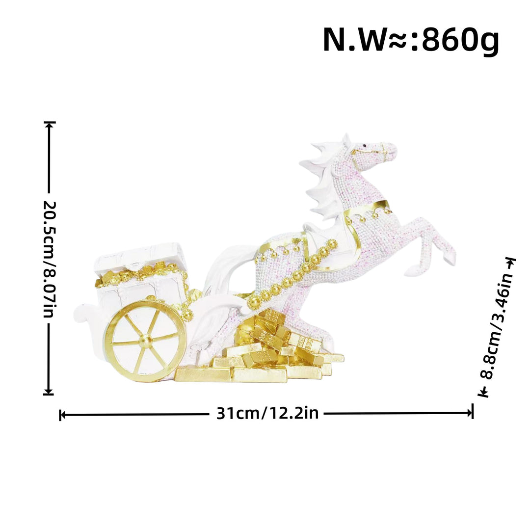 Decorative horse figure