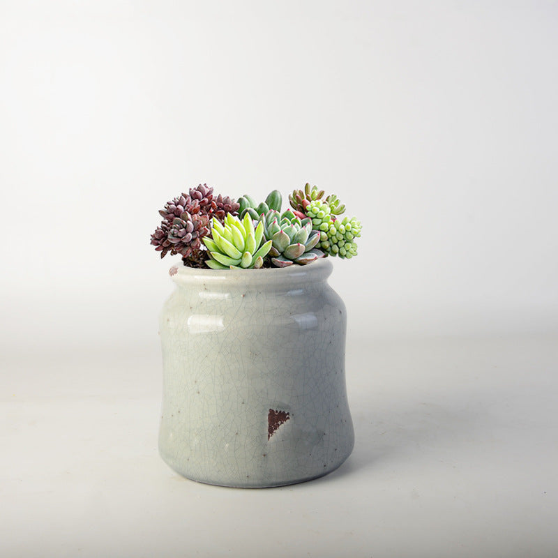 decorative storage pot