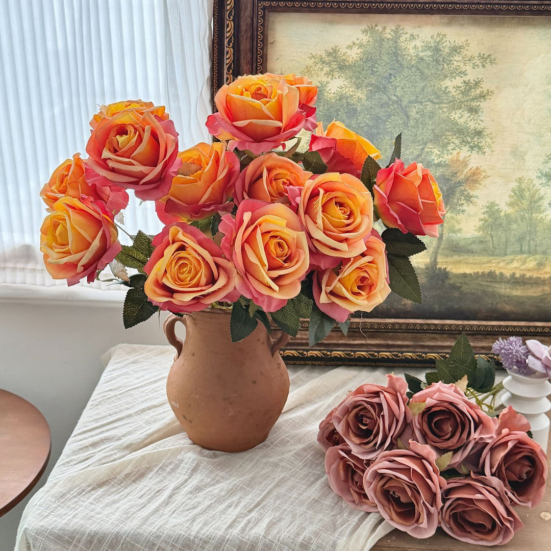 Realistic Rose Bouquet for Home Display