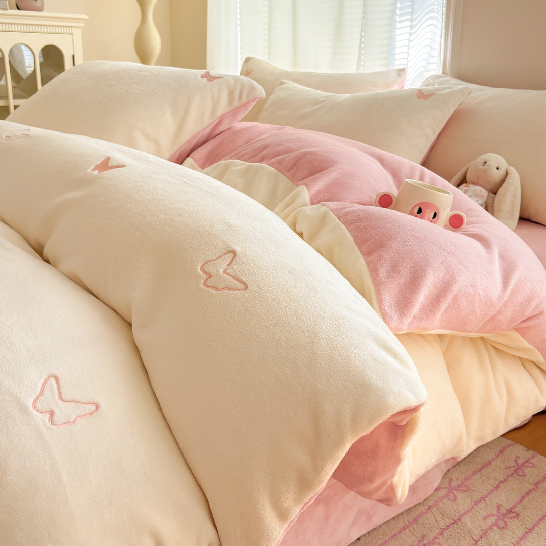 Luxurious Plush Duvet Set