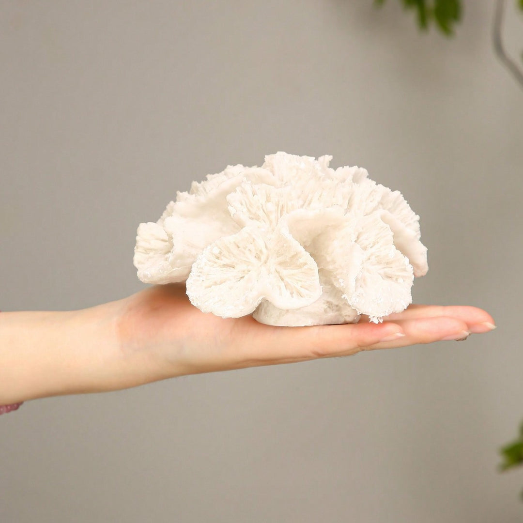 Decorative Stone Flower Sculpture